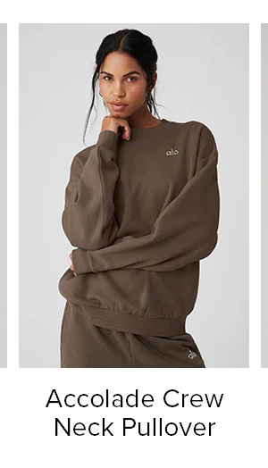 ACCOLADE CREW NECK PULLOVER