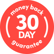 money back 30 DAY guarantee