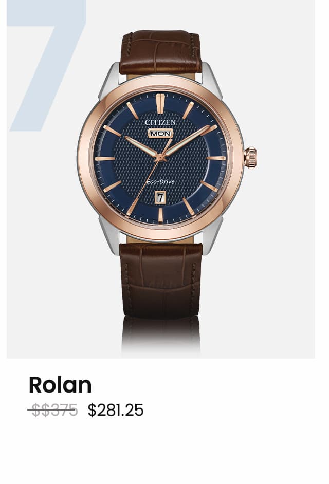 Rolan -- WAS: $375  NOW: $281.25