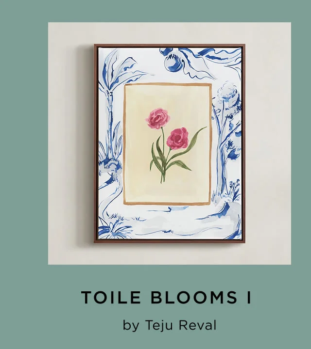 Toile Blooms I