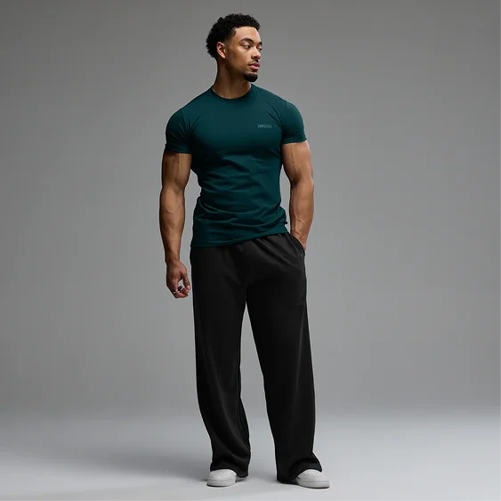 VANQUISH ESSENTIAL TEAL SLIM FIT SHORT SLEEVE TSHIRT