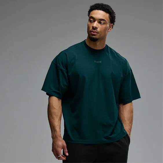 VANQUISH ESSENTIAL TEAL OVERSIZED TSHIRT