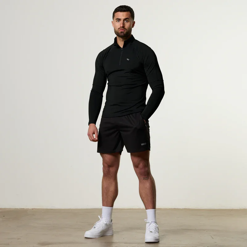 Vanquish Essential V2 Black Mesh Shorts