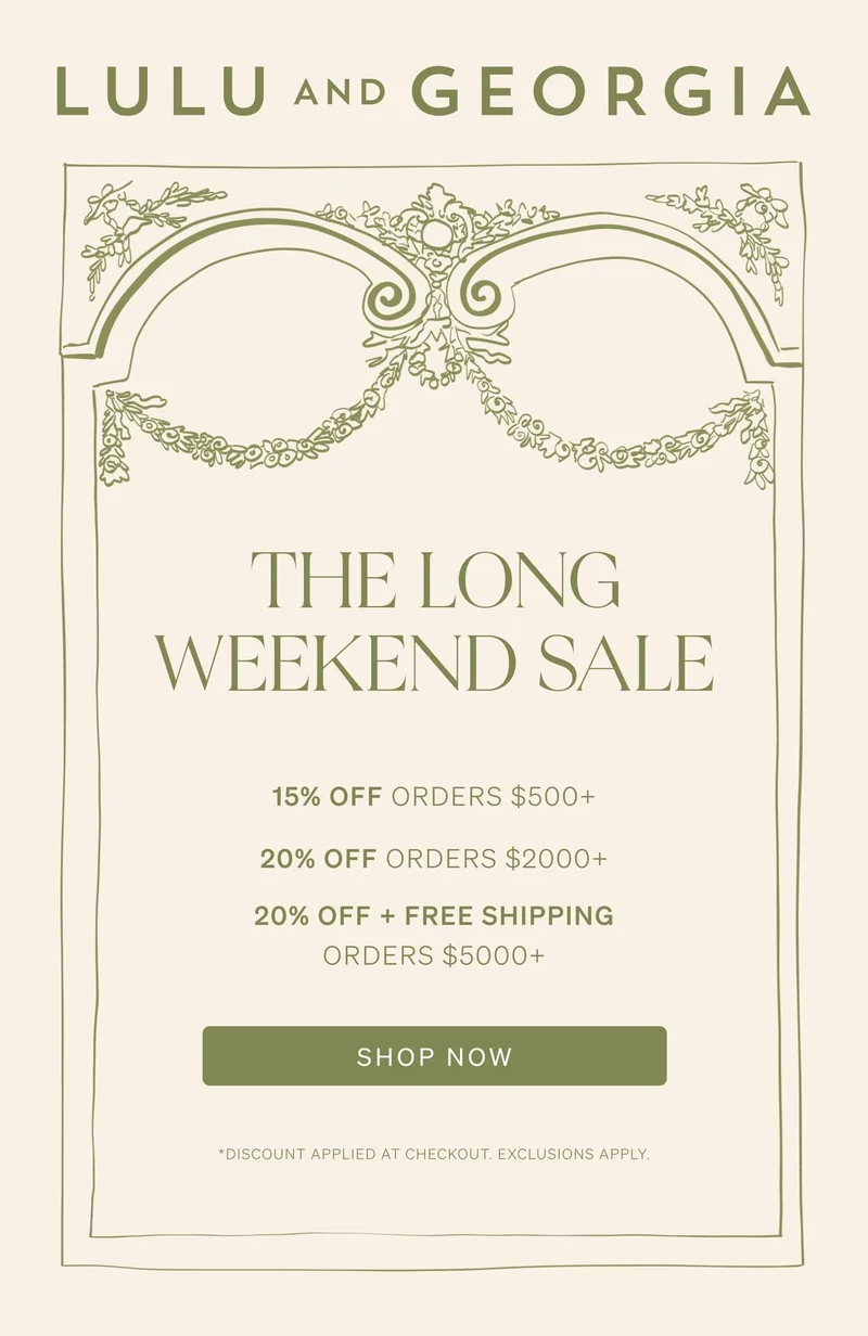 Shop our Long Weekend Sale