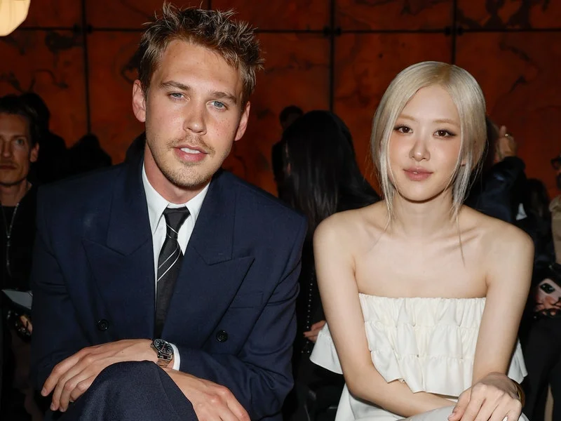 Image may contain: Austin Butler, Fashion, Wristwatch, Accessories, Formal Wear, Tie, Adult, Person, Wedding, and Clothing