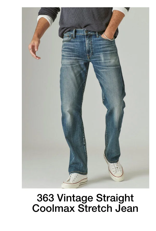 363 Vintage Straight | Coolmax Stretch Jean