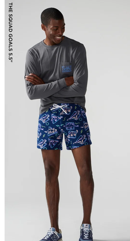 Fleece Shorts: The Squad Goals 5.5"