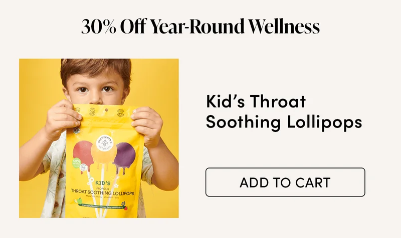 Kid's Throat Soothing Lollipops