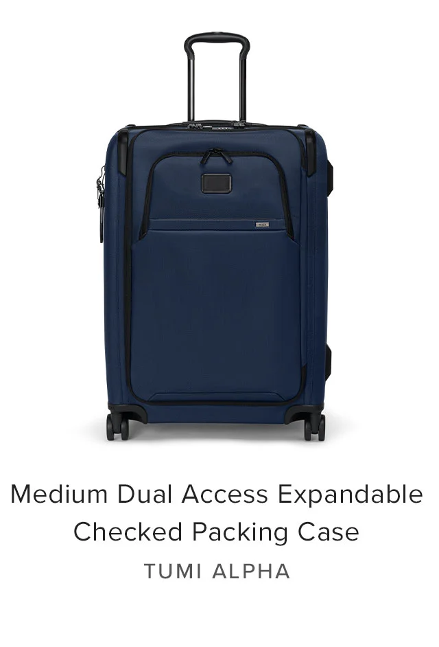Medium Dual Access Expandable Checked