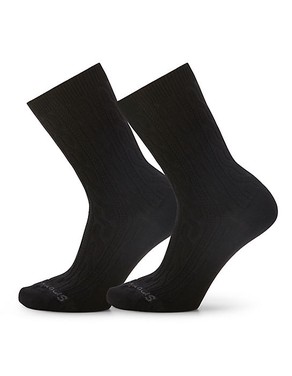 Everyday Cable Crew 2 Pack Socks