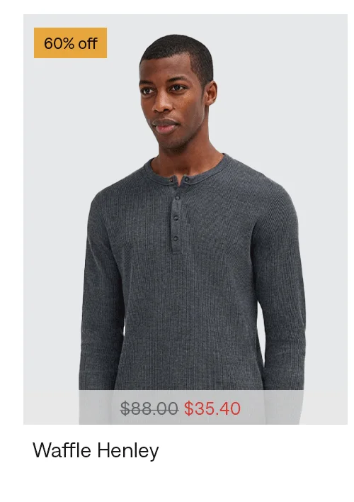 Waffle Henley