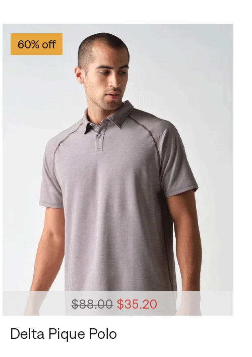 Delta Pique Polo