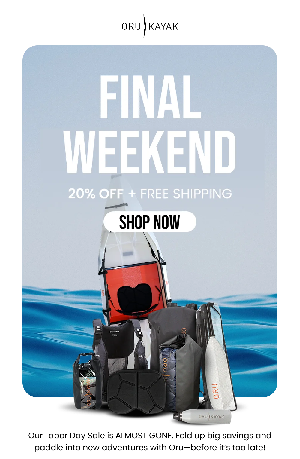 LABOR DAY SALE FINAL WEEKEND: UP TO 40% OFF SITEWIDE