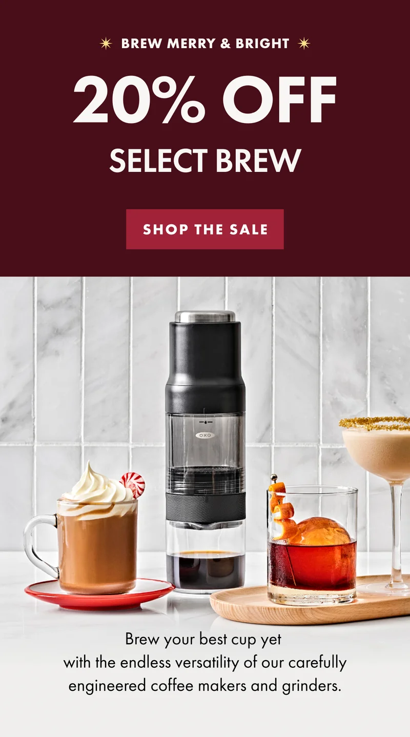 20 percent off select brew