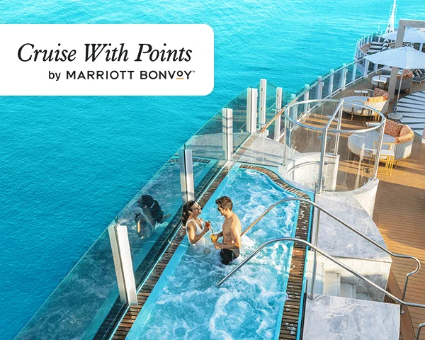 Links to Marriott Bonvoy Cruise With Points landing page.