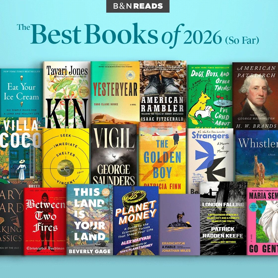 B&N READS The Best Books of 2026 (So Far)