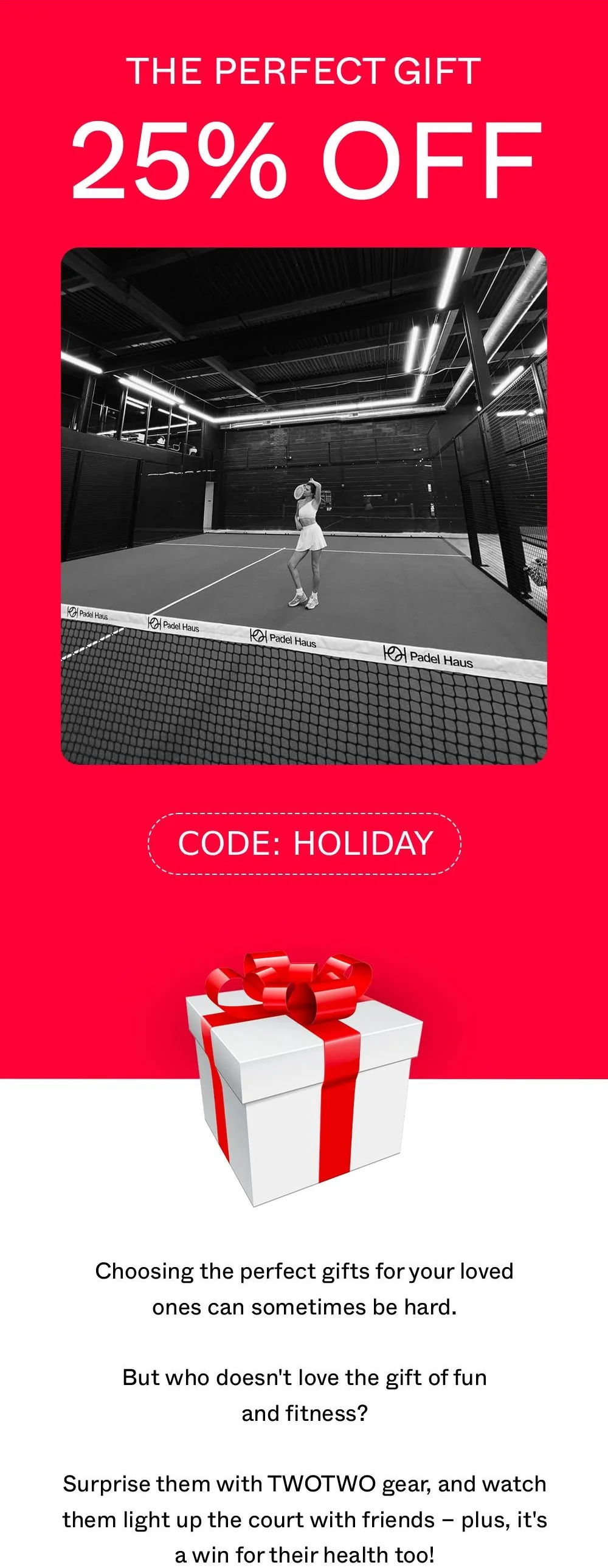THE PERFECT GIFT | 25% OFF | CODE: HOLIDAY
