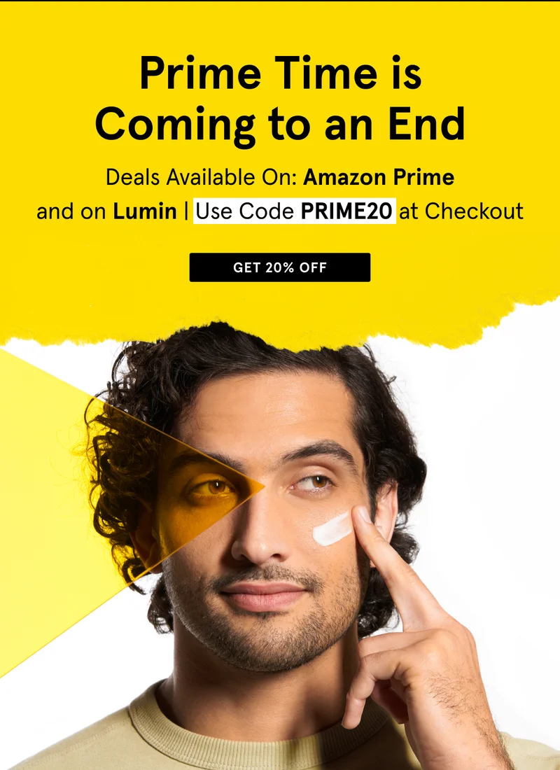 Get 20% Off on Amazon and on Lumin - for purchases on Lumin, use code PRIME20 at checkout.