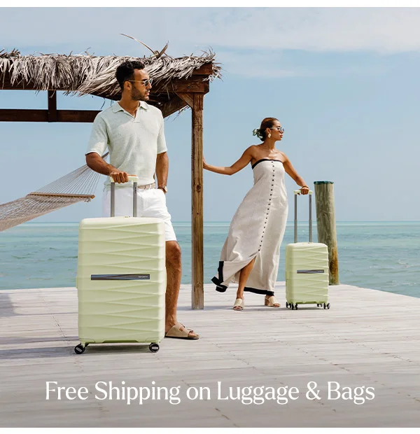 FREE SHIPPING ON LUGGAGE & BAGS