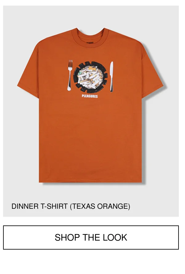DINNER T-SHIRT (TEXAS ORANGE) | SHOP THE LOOK