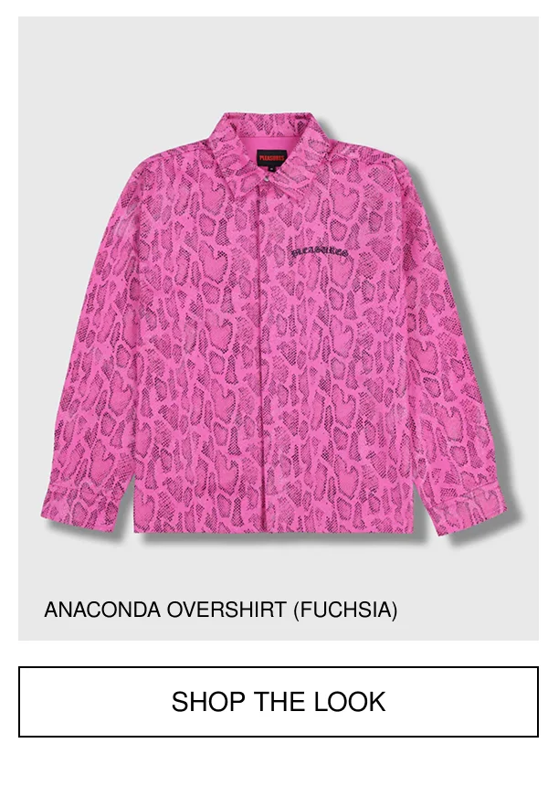 ANACONDA OVERSHIRT (FUCHSIA) | SHOP THE LOOK