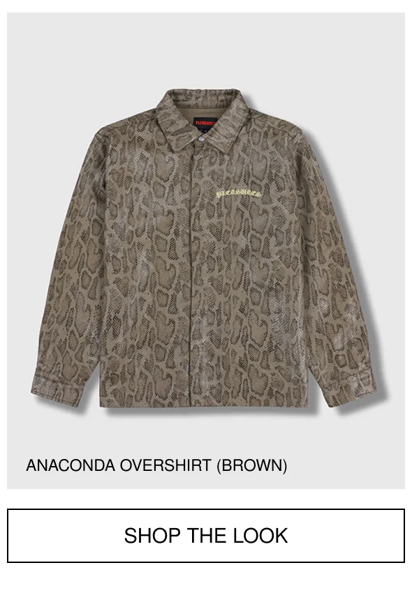 ANACONDA OVERSHIRT (BROWN) | SHOP THE LOOK