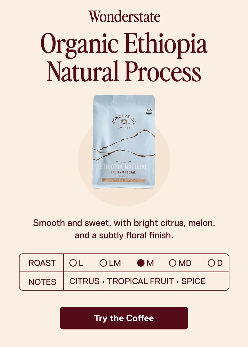 Wonderstate Organic Ethiopia Natural Process