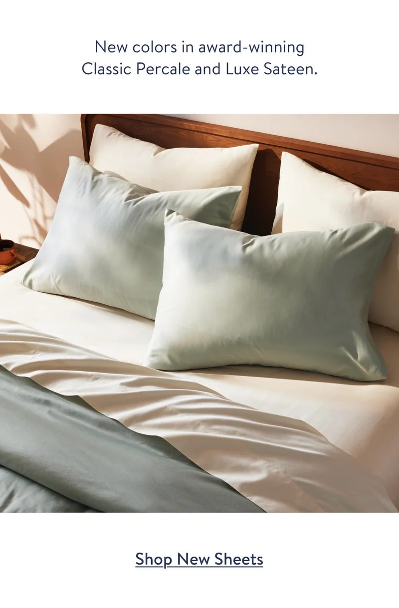 Shop new sheets