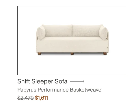 Shift Sleeper Sofa