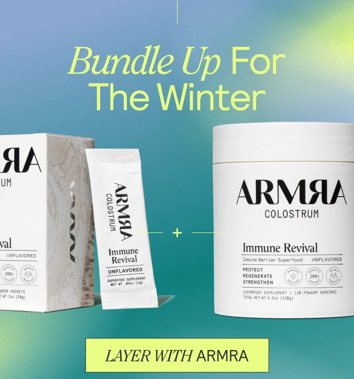 Bundle Up For The Winter. Layer with ARMRA