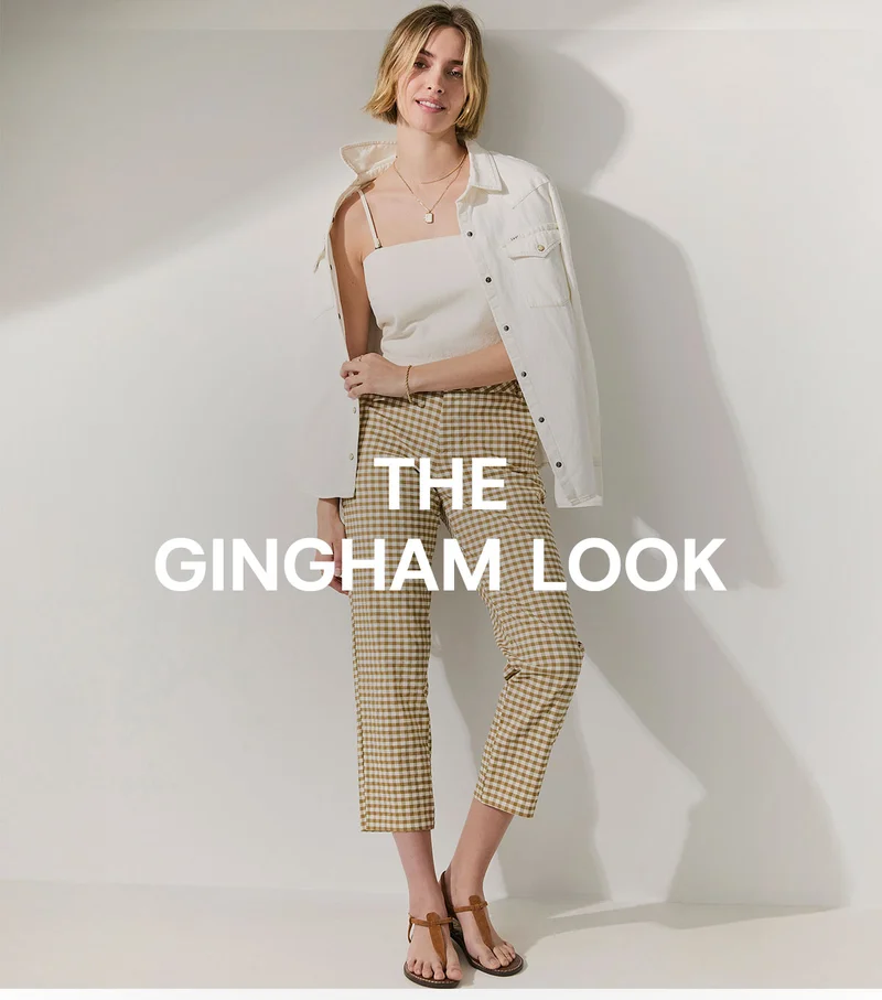 The gingham look