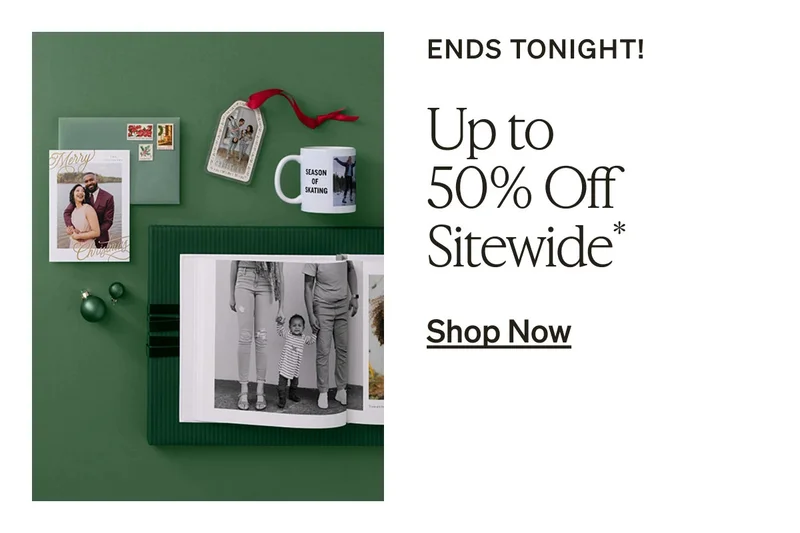 Unlimited Free Pages + 40% Off Photo Books