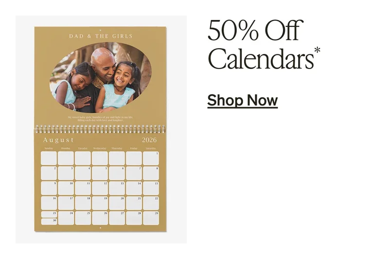 Unlimited Free Pages + 40% Off Photo Books
