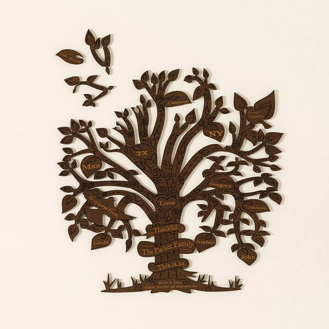 Family Tree Heirloom Puzzle