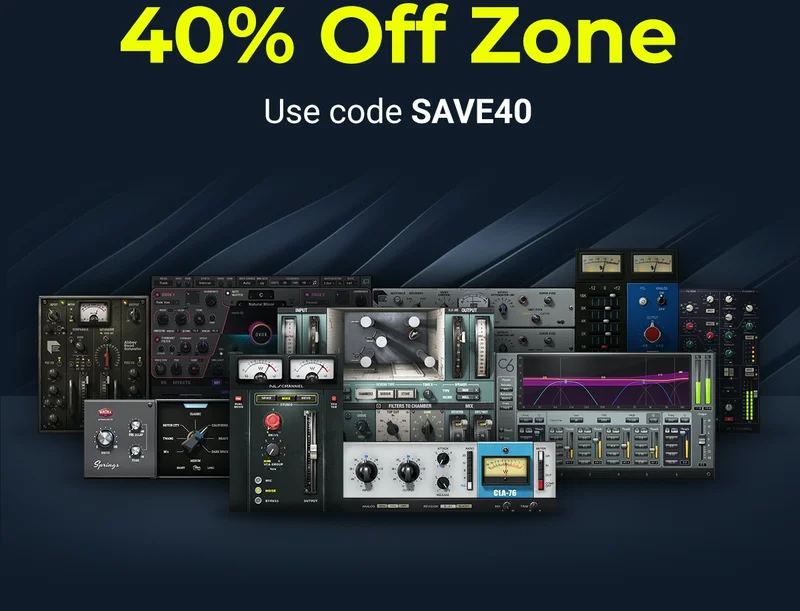 60 Plugins at 40% Off