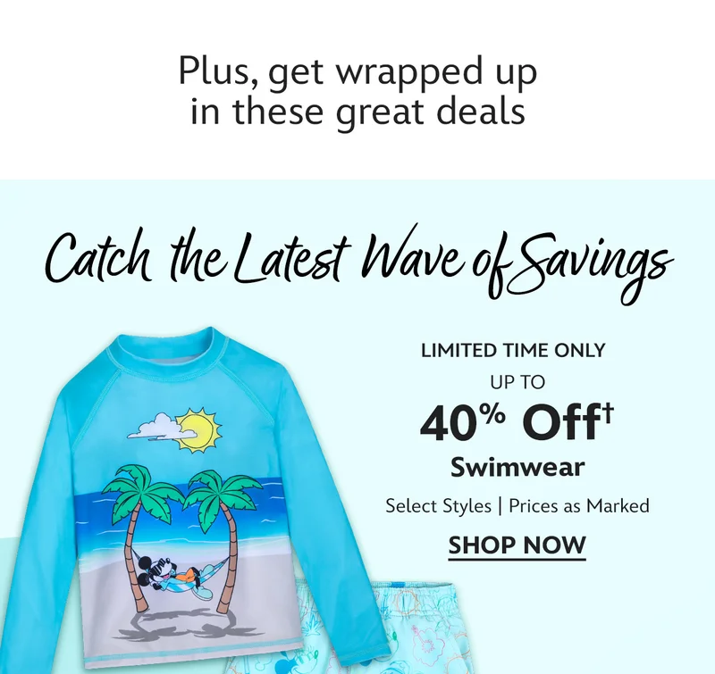 Swim Promotion | Shop Now