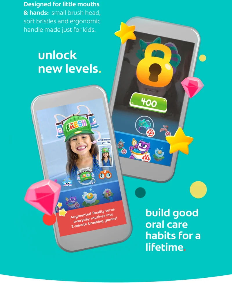 Designed for little mouths and hands