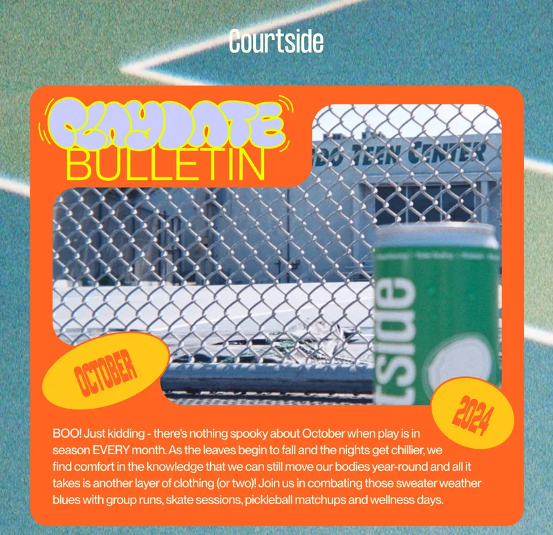 Playdate Bulletin - October