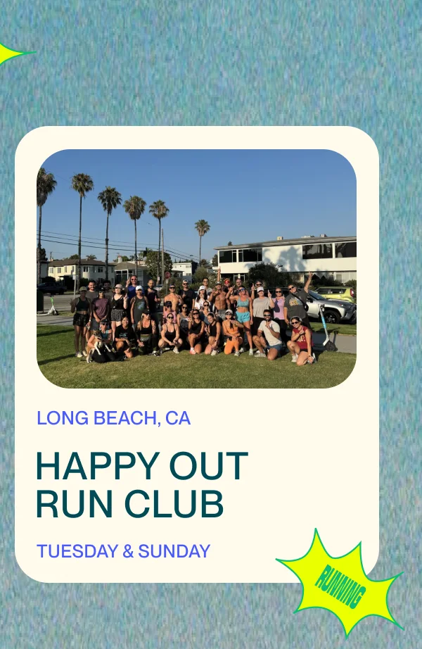 Happy Out Run Club - RUNNING