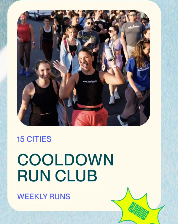 COOLDOWN RUN CLUB - RUNNING