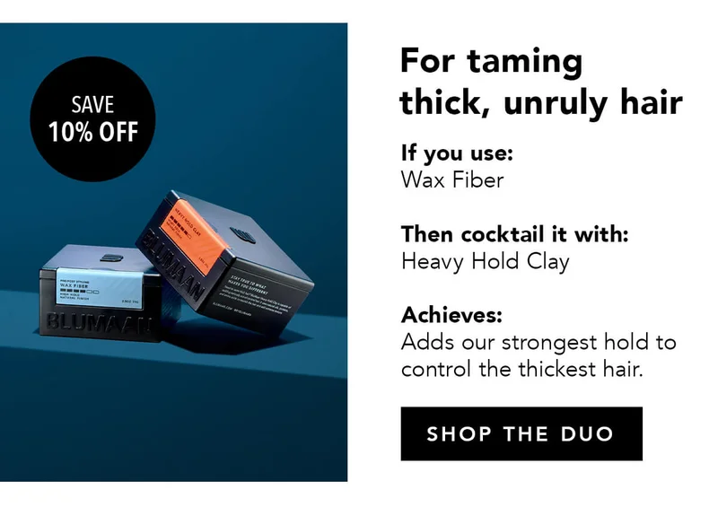 For taming, thick unruly hair