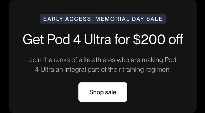 Get Pod 4 Ultra for $200 off