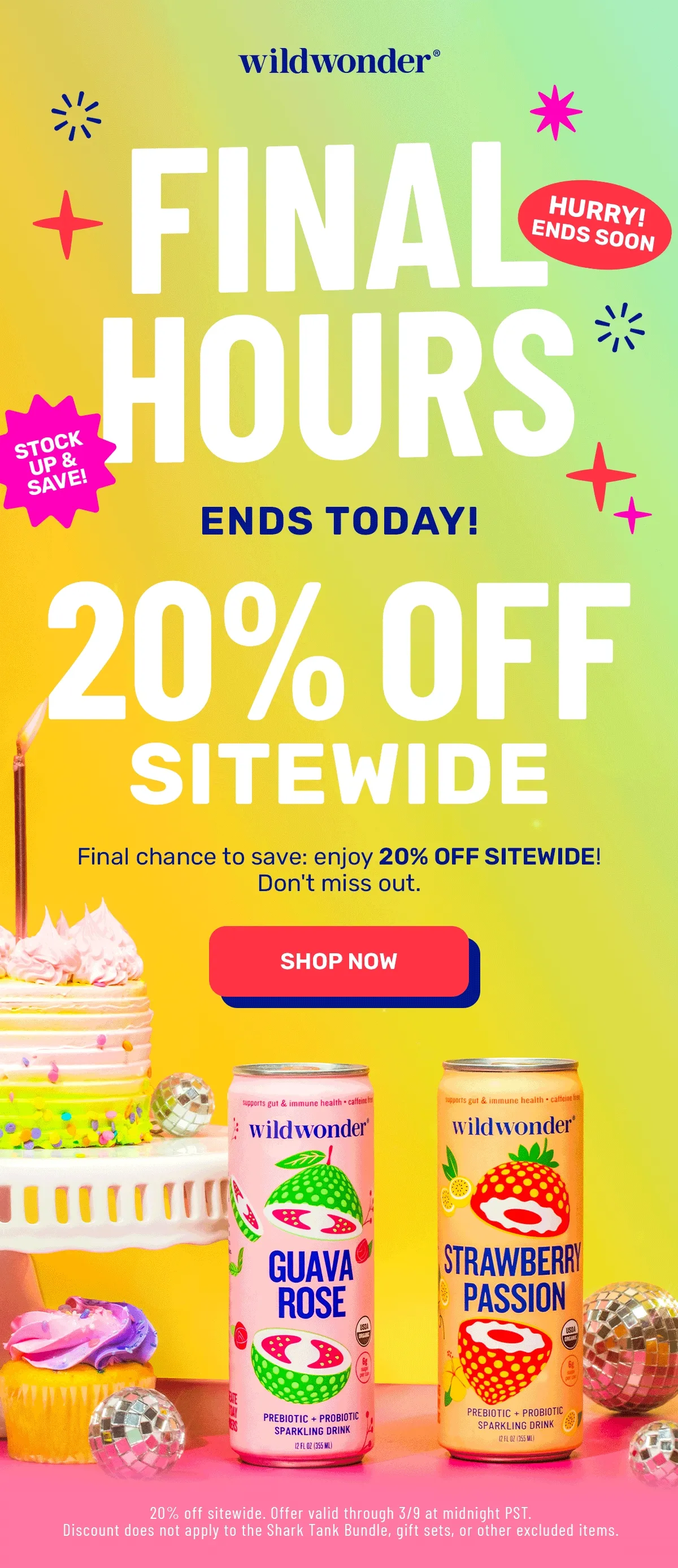 Bday Sale! 20% Off