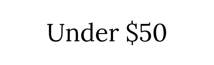 Gifts Under $50