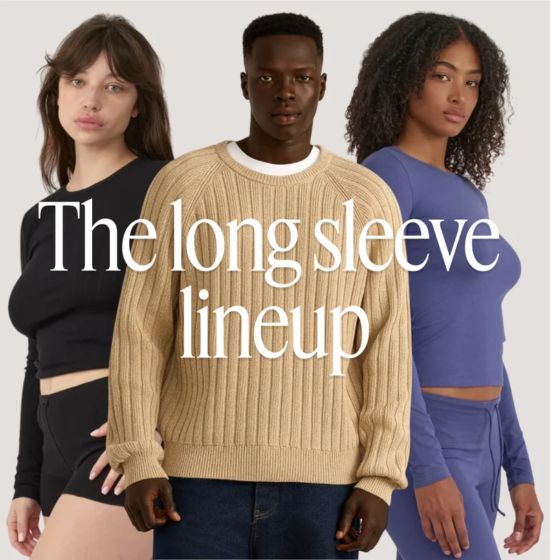 The long sleeve lineup