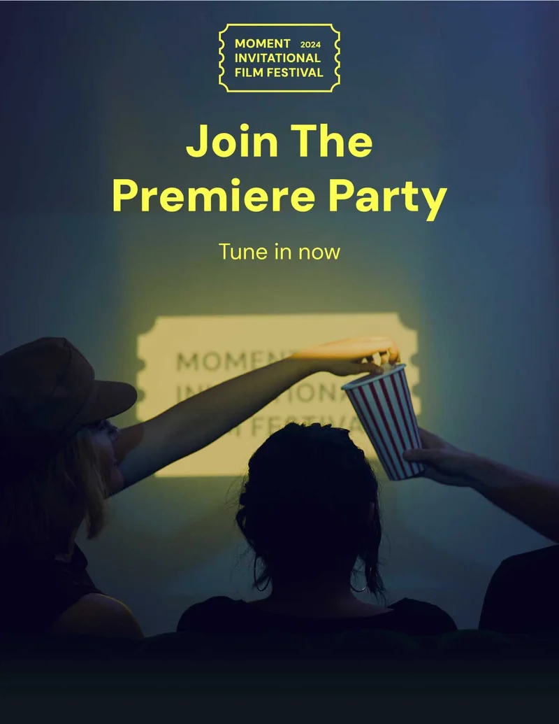 Moment invitational film festival 2024 Join the Premiere Party Tune in now