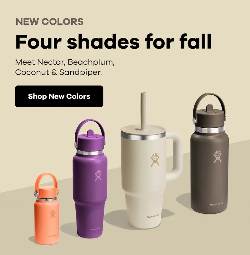 NEW COLORS. Four shades for fall. Meet Nectar, Beachplum, Coconut & Sandpiper. | Shop New Colors