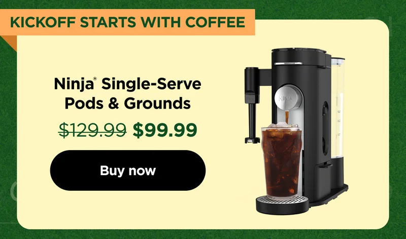 Kick strats with coffee. Ninja® Single-Serve Pods & Grounds