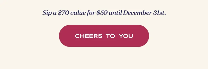 Gift a pair throughout December for $59 and attach a note at checkout. | CHEERS TO YOU
