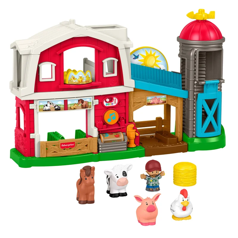 Image of Fisher-Price Little People Caring Fun Animal Farm Playset